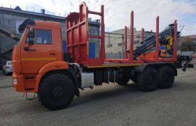 Аренда лесовоза в Москве и области