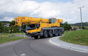 Автокран «Liebherr LTM 1070» 70 тонн