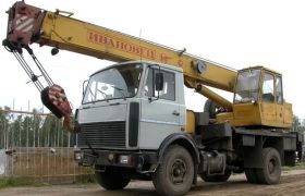 Автокран «Ивановец» 14 тонн (вездеход)