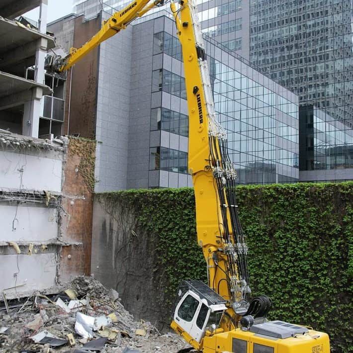 Аренда экскаватора-разрушителя Hitachi ZX480LC-3 Demolition