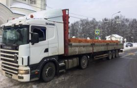 Длинномер «Scania» 13,7 метров